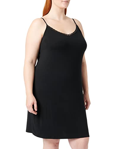 CCDK Copenhagen Damen Ccdk Chemise Dress in A Comfortable Bamboo Quality, Black Nightgown, Schwarz, L EU von CCDK