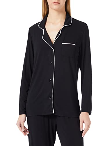 CCDK Copenhagen Damen Super Soft Bamboo Ccdk Shirt, Black Pajama Top, Schwarz, XS EU von CCDK Copenhagen