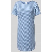 CCDK Copenhagen Nachthemd mit Rundhalsausschnitt Modell 'Nicole' in Blau, Größe XS von CCDK Copenhagen