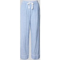 CCDK Copenhagen Pyjama-Hose mit elastischem Bund Modell 'Pia' in Blau, Größe XXL von CCDK Copenhagen