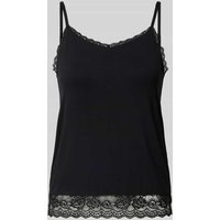 CCDK Copenhagen Pyjama-Oberteil mit Spitzenbesatz Modell 'Kendall' in Black, Größe L von CCDK Copenhagen