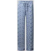 CCDK Copenhagen Relaxed Fit Pyjama-Hose aus Viskose-Mix Modell 'Janet' in Blau, Größe S von CCDK Copenhagen