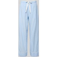 CCDK Copenhagen Relaxed Fit Pyjama-Hose mit Tunnelzug Modell 'Nicola' in Hellblau, Größe XL von CCDK Copenhagen