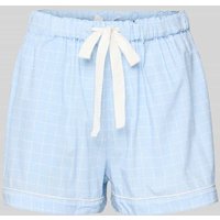 CCDK Copenhagen Relaxed Fit Pyjama-Shorts mit Tunnelzug Modell 'Katrina' in Hellblau, Größe XXL von CCDK Copenhagen