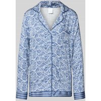 CCDK Copenhagen Relaxed Fit Pyjama aus Viskose-Mix Modell 'Josephine' in Blau, Größe XXL von CCDK Copenhagen