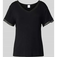 CCDK Copenhagen T-Shirt mit Spitzenbesatz Modell 'Jordan' in Black, Größe XXL von CCDK Copenhagen