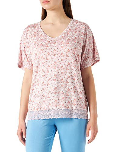 CCDK Copenhagen Women's Rosa T Night Shirt, Violet Ice AOP, S von CCDK Copenhagen