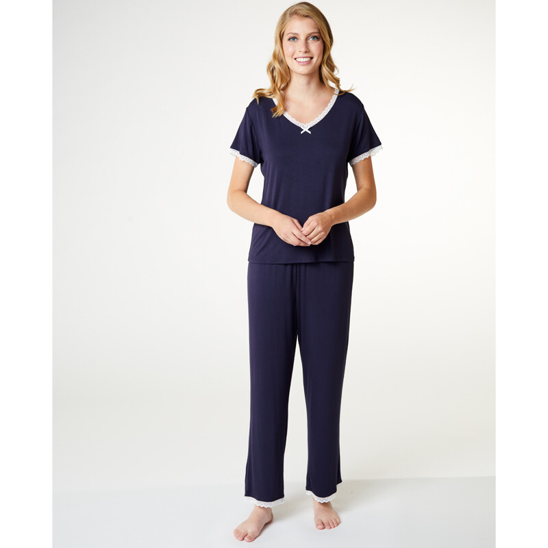 Ccdk Jordan Pyjamas, Farbe: Blau, Größe: M, Damen von CCDK