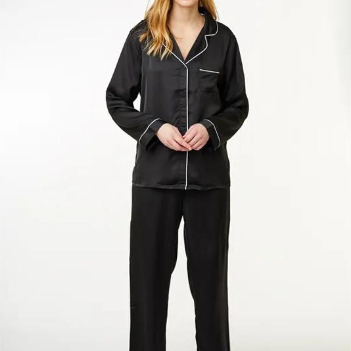 Ccdk Josephine Pyjamas, Farbe: Schwarz, Größe: M, Damen von CCDK