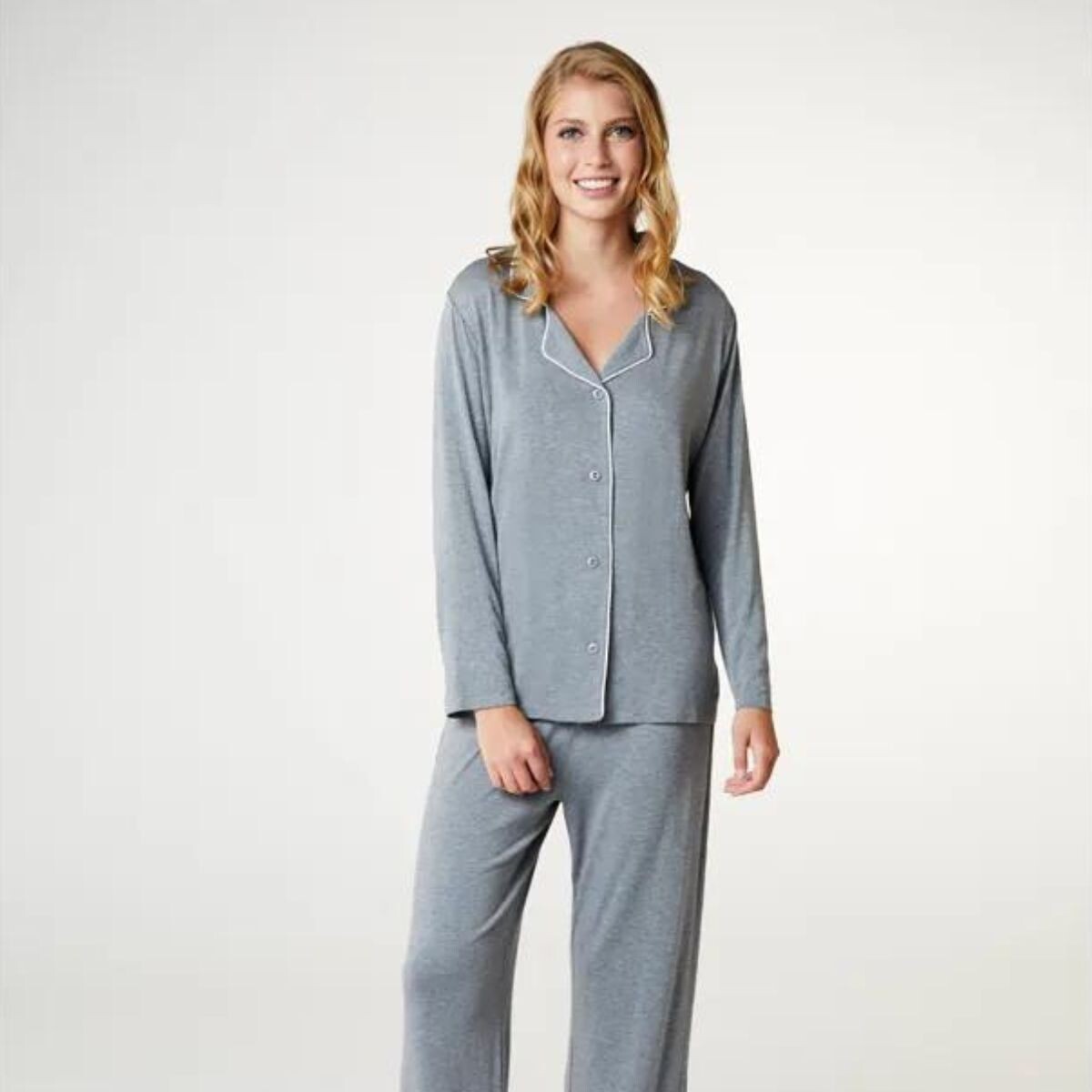 Ccdk Joy Pyjamas, Farbe: Grau, Größe: L, Damen von CCDK