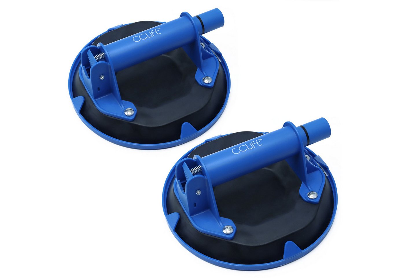 CCLIFE Haltegriff Gummisauger Saugheber Glassauger Saugnapfhalter mit Sicherungsgurt von CCLIFE