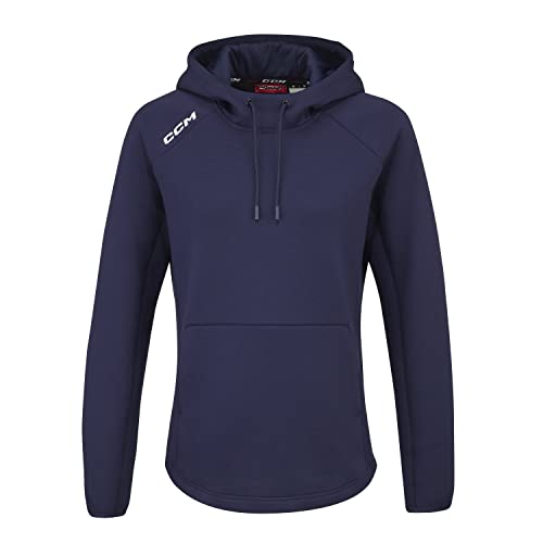 CCM Damen Pullover Hoodie, Farbe: Navy, Größe: L von CCM