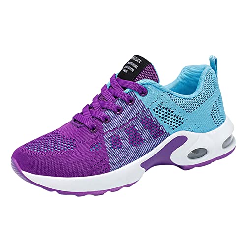 Air Straßenlaufschuhe Damen Laufschuhe rutschfest Sportschuhe Frauen Dämpfung Turnschuhe Atmungsaktiv Walkingschuhe Leichte Sneaker Sportschuhe Dämpfung Laufschuhe von CCOOfhhc