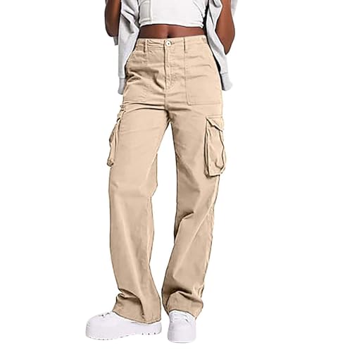CCOOfhhc 2024 Cargohosen Damen Relaxed Fit,High Waist Arbeitshose Outdoor Zip Taschen Weite Hosen Stretch High Waist Cargo Taschen Bootcut Schlaghose Arbeitshosen Große Größen CCOOfhhc 2024 Cargohosen Damen Relaxed Fit,High Waist Arbeitshose Outdoor Zip Taschen Weite Hosen Stretch High Waist Cargo Taschen Bootcut Schlaghose Arbeitshosen Große Größen von CCOOfhhc