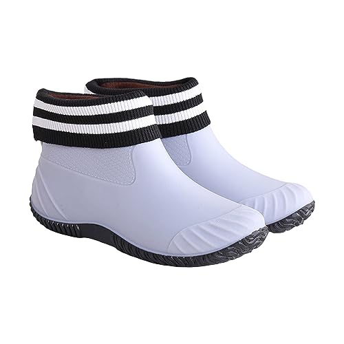 CCOOfhhc Barfuß Gummistiefel Damen Wasserfeste Regenschuhe Flach Rutschfest Gummistiefel Gartenschuhe Leicht Regenstiefel Stiefeletten Arbeitsschuhe Bequem Angelstiefel Kurz Damenschuhe CCOOfhhc Barfuß Gummistiefel Damen Wasserfeste Regenschuhe Flach Rutschfest Gummistiefel Gartenschuhe Leicht Regenstiefel Stiefeletten Arbeitsschuhe Bequem Angelstiefel Kurz Damenschuhe von CCOOfhhc