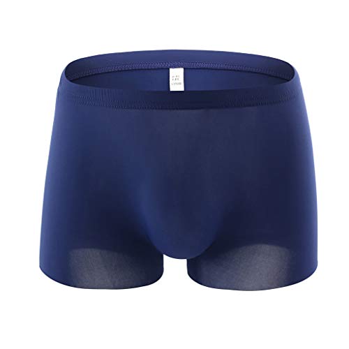 CCOOfhhc Boxerbriefs Herren Weiche Boxershort Durchsichtige Sport Retroshorts Transparent Low Rise Unterwäsche Modal Nahtlos Unterhose Stretch Erotisch Brief Mesh Trunks für Männer von CCOOfhhc