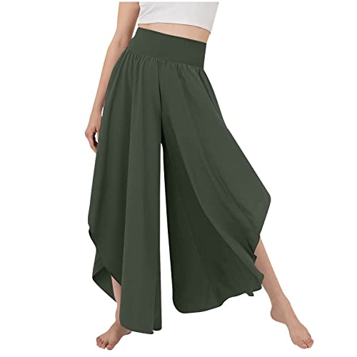 CCOOfhhc Damen Hippie Hose Pumphose Haremshose Boho Gemustert Gesmockte Taille Freizeithose Sommerhose Yogahose Lange Hosen Schlitz Lockere Weites Bein Lose Leichte Sporthose Yogahosen CCOOfhhc Damen Hippie Hose Pumphose Haremshose Boho Gemustert Gesmockte Taille Freizeithose Sommerhose Yogahose Lange Hosen Schlitz Lockere Weites Bein Lose Leichte Sporthose Yogahosen von CCOOfhhc