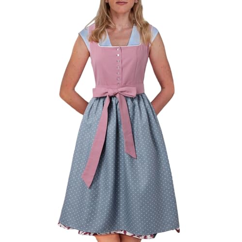 CCOOfhhc Dirndl Damen - Midi Lang Trachtenkleid Trachtenrock Trachtenmode Dirndl-Komplettsets Dirndlkleid Set Trachten Outfit Mit 3 Teilig Schürze Dirndlbluse Oktoberfest Dresses CCOOfhhc Dirndl Damen - Midi Lang Trachtenkleid Trachtenrock Trachtenmode Dirndl-Komplettsets Dirndlkleid Set Trachten Outfit Mit 3 Teilig Schürze Dirndlbluse Oktoberfest Dresses von CCOOfhhc