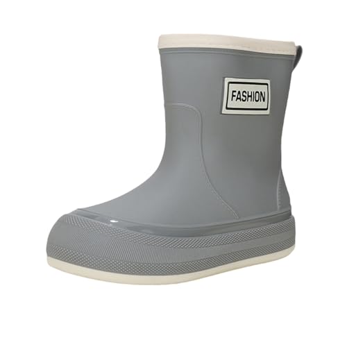 CCOOfhhc Gummistiefel Damen Festival Bunt Outdoor Regenschuhe Leicht Hohe Wasserfeste Stiefel Glitzer Regenstiefel Wasserdicht Boots Rutschfest Gartenschuhe Frauen Angelstiefel von CCOOfhhc