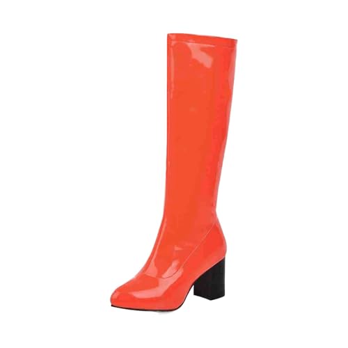 CCOOfhhc Gummistiefel Damen Hohe Schwarz Glitzer Gummistiefel Rutschfest Hohe Regenstiefel Outdoor Regenschuhe Leicht Boots Wasserdicht Gartenschuhe Herren Arbeitsschuhe von CCOOfhhc