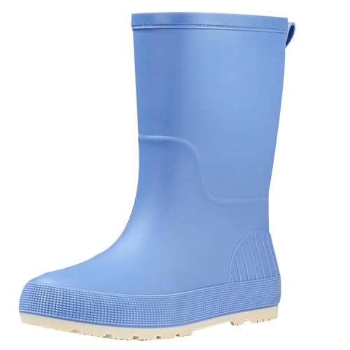 CCOOfhhc Gummistiefel Damen Wasserdicht Rutschfest Regenschuhe Outdoor Hohe Gummistiefel Leicht Wasserfeste Stiefel Glitzer Boots Wasserdicht Gartenschuhe Frauen Angelstiefel von CCOOfhhc
