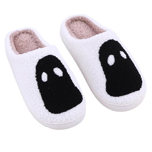 CCOOfhhc Hausschuhe Damen Herren Winter Plüsch Filzpantoffeln Rutschfeste Unisex Bequeme Slippers Hausschlappen Frauen Warm Pantoffeln von CCOOfhhc