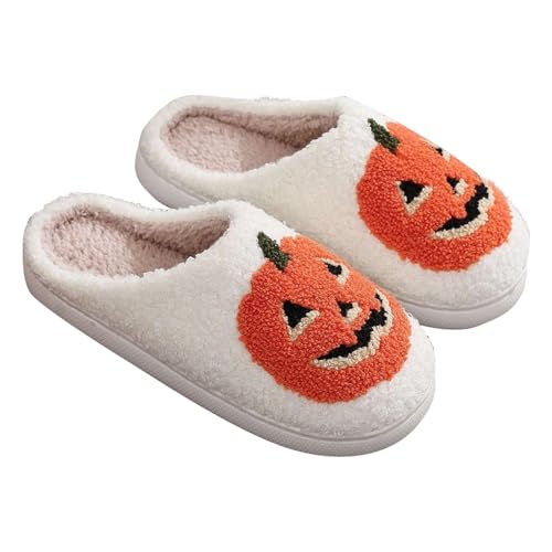 CCOOfhhc Hausschuhe Damen Herren Winter Plüsch Slippers Bequeme Frauen Warm Filzpantoffeln Hausschlappen Unisex Rutschfeste Pantoffeln von CCOOfhhc