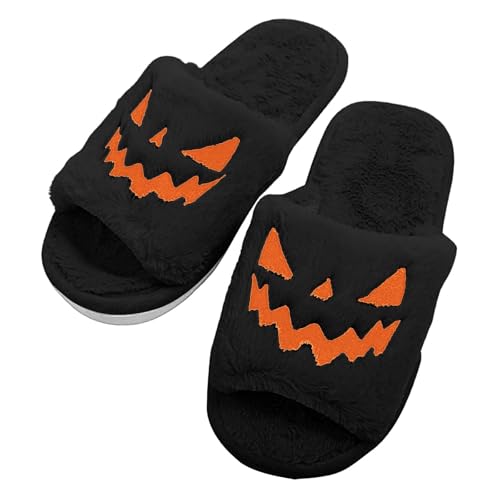 CCOOfhhc Hausschuhe Damen Herren Winter Plüsch Slippers Bequeme Frauen Warm Pantoffeln Hausschlappen Unisex Rutschfeste Filzpantoffeln von CCOOfhhc