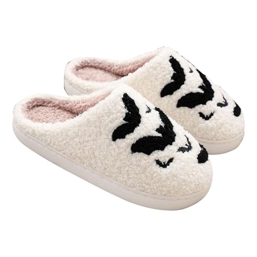 CCOOfhhc Hausschuhe Damen Herren Winter Warme Plüsch Pantoffeln Rutschfeste Unisex Warm Slippers Hausschlappen Frauen Bequeme Filzpantoffeln von CCOOfhhc