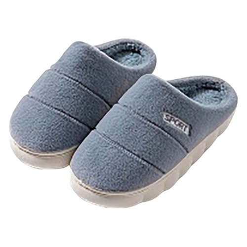 CCOOfhhc Hausschuhe Damen Herren Winter Warme Plüsch Pantoffeln Warm Unisex Rutschfeste Slippers Hausschlappen Frauen Bequeme Filzpantoffeln von CCOOfhhc
