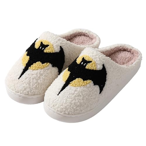 CCOOfhhc Hausschuhe Damen Herren Winter Warme Plüsch Slippers Bequeme Unisex Warm Hausschlappen Pantoffeln Frauen Rutschfeste Filzpantoffeln von CCOOfhhc