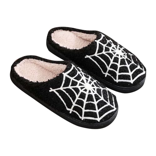 CCOOfhhc Hausschuhe Damen Winter Plüsch Filzpantoffeln Warm Frauen Rutschfeste Slippers Hausschlappen Unisex Bequeme Pantoffeln von CCOOfhhc
