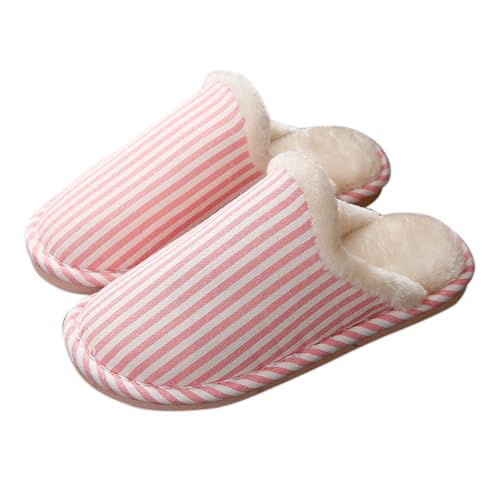 CCOOfhhc Hausschuhe Damen Winter Plüsch Hausschlappen Bequeme Frauen Rutschfeste Pantoffeln Slippers Unisex Warm Filzpantoffeln von CCOOfhhc