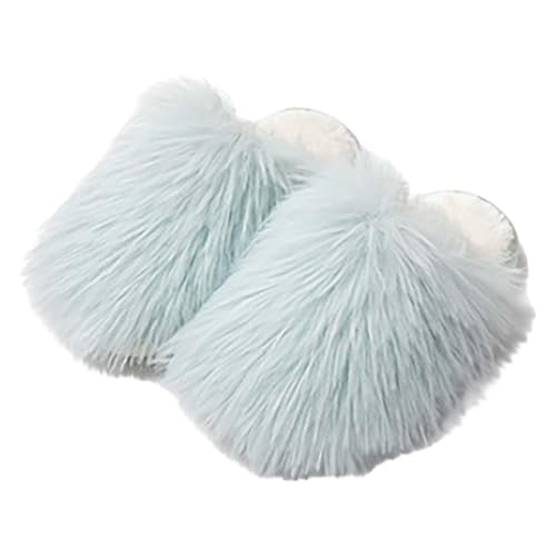 CCOOfhhc Hausschuhe Damen-Winter Plüsch Pantoffeln Rutschfeste Frauen Bequeme Filzpantoffeln Hausschlappen Unisex Warm Slippers von CCOOfhhc