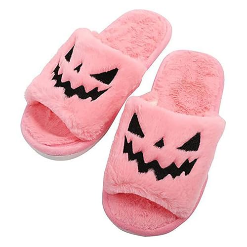 CCOOfhhc Hausschuhe Damen Winter Plüsch Pantoffeln Warm Unisex Rutschfeste Filzpantoffeln Hausschlappen Frauen Bequeme Slippers von CCOOfhhc