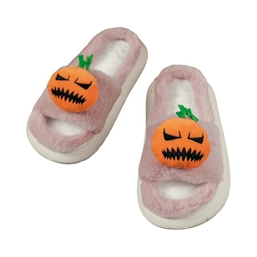 CCOOfhhc Hausschuhe Damen Winter Plüsch Slippers Bequeme Frauen Rutschfeste Filzpantoffeln Pantoffeln Unisex Warm Hausschlappen von CCOOfhhc