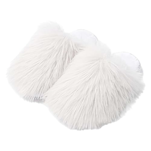 CCOOfhhc Hausschuhe Damen Winter Plüsch Slippers Warm Unisex Bequeme Pantoffeln Filzpantoffeln Frauen Rutschfeste Hausschlappen von CCOOfhhc