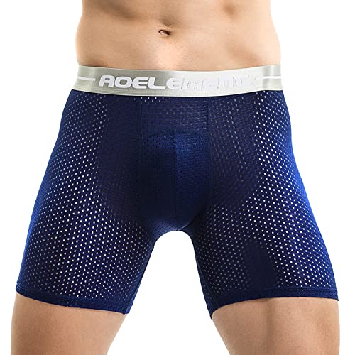 CCOOfhhc Herren Unterhosen Slip Atmungsaktive Sport Boxer Shorts Retroshort Briefs Boxershorts Microfaser Einfarbig Bequeme Weiche Boxershorts von CCOOfhhc