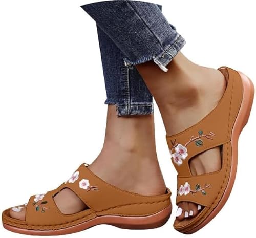 CCOOfhhc Orthopädische Pantoletten Damen 2025 Orthofit Slipper Sandalen Sommer Latschen Schlappen Offene Schuhe Hausschuhe Freizeit Pantoffeln CCOOfhhc Orthopädische Pantoletten Damen 2025 Orthofit Slipper Sandalen Sommer Latschen Schlappen Offene Schuhe Hausschuhe Freizeit Pantoffeln von CCOOfhhc