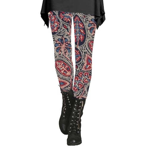 CCOOfhhc Thermo Leggings Damen Winter Dicke Fleece Thermo Sport Sporthose Legging Hohe Taille Bunt Lang Thermohose Thermounterwäsche Einfarbig Gefüttert Laufen Winter-Thermohose Freizeithose von CCOOfhhc