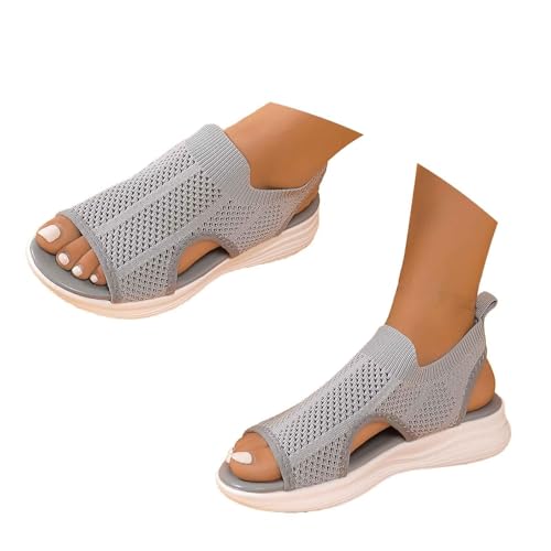 CCOOfhhc barfußschuhe sandalen,Sandalen Damen Sommer Outdoor Orthopädische Turnschuhe Weiche Leichte Sandaletten Open Toe Wedges Strand Im Freien Dicke Boden Schuhe CCOOfhhc barfußschuhe sandalen,Sandalen Damen Sommer Outdoor Orthopädische Turnschuhe Weiche Leichte Sandaletten Open Toe Wedges Strand Im Freien Dicke Boden Schuhe von CCOOfhhc