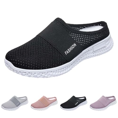Orthopädische Sandalen Damen Sommer mit Weiches Fußbett Clogs Slip On Pantoffeln Sommer Outdoor Atmungsaktiv Bequeme Gartenschuhe rutschfest Schlupfschuhe Sabots von CCOOfhhc