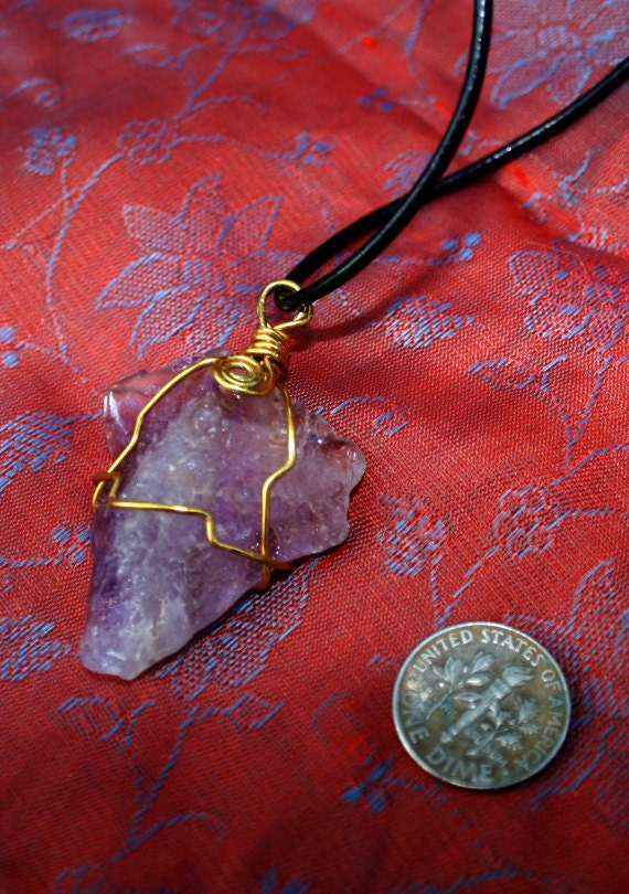 Anhänger Amethyst Pfeil Anhänger Amethyst Pfeil von CCThromDesign