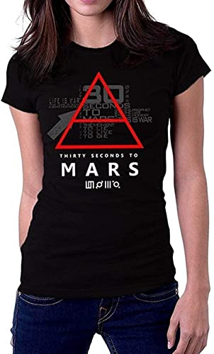 30 Thirty Seconds to Mars Symbol 30Stm Logo Women T-Shirt Black S von CCXRC