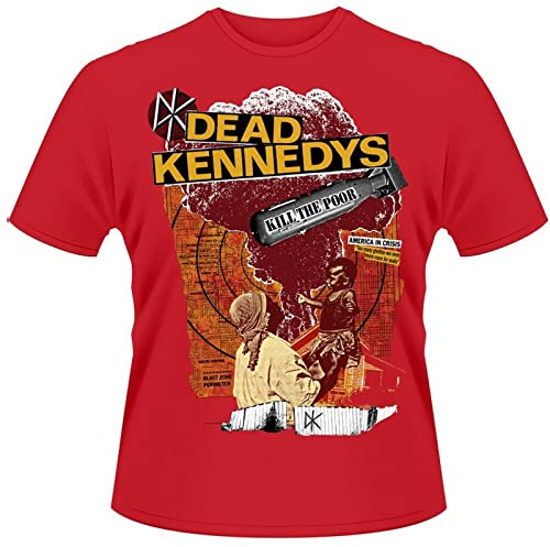 Dead Kennedys 'Kill The Poor' T-Shirt Red L von CCXRC