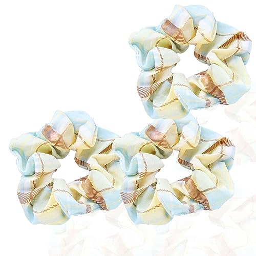 3 Stück Haargummis Satin Scrunchie Seide Scrunchies Set Elastische Haargummis Mädchen Zopfgummis Haarclips Hair Bun Groß Women-Minzgrün-1 Count (Pack of 3) von CCYXFB