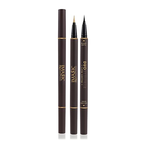 CCbeauty Doppelseitiger Eyeliner Professioneller Flüssiger Eyeliner Eyeshadow Stift Wasserfest Lidschattenstift Augen-Makeup CCbeauty Doppelseitiger Eyeliner Professioneller Flüssiger Eyeliner Eyeshadow Stift Wasserfest Lidschattenstift Augen-Makeup von CCbeauty