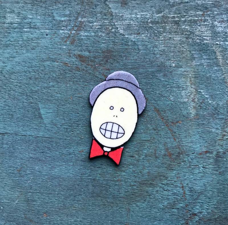 Inspiriert Animaniacs Mr. Skullhead Schädel Anstecknadel von CCtheMonger