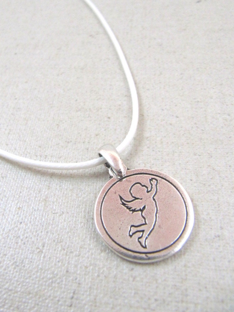 Halskette "Angel" Silber 925-21mm Farbwahl von CDBFRANCE