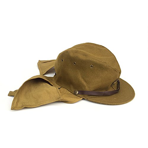 WW2 IJA Soldat Feldhut Retro Japanische Drape Wolle Combat Cap Remake WWII Japan Equipment Items (60cm) von CDJBHW
